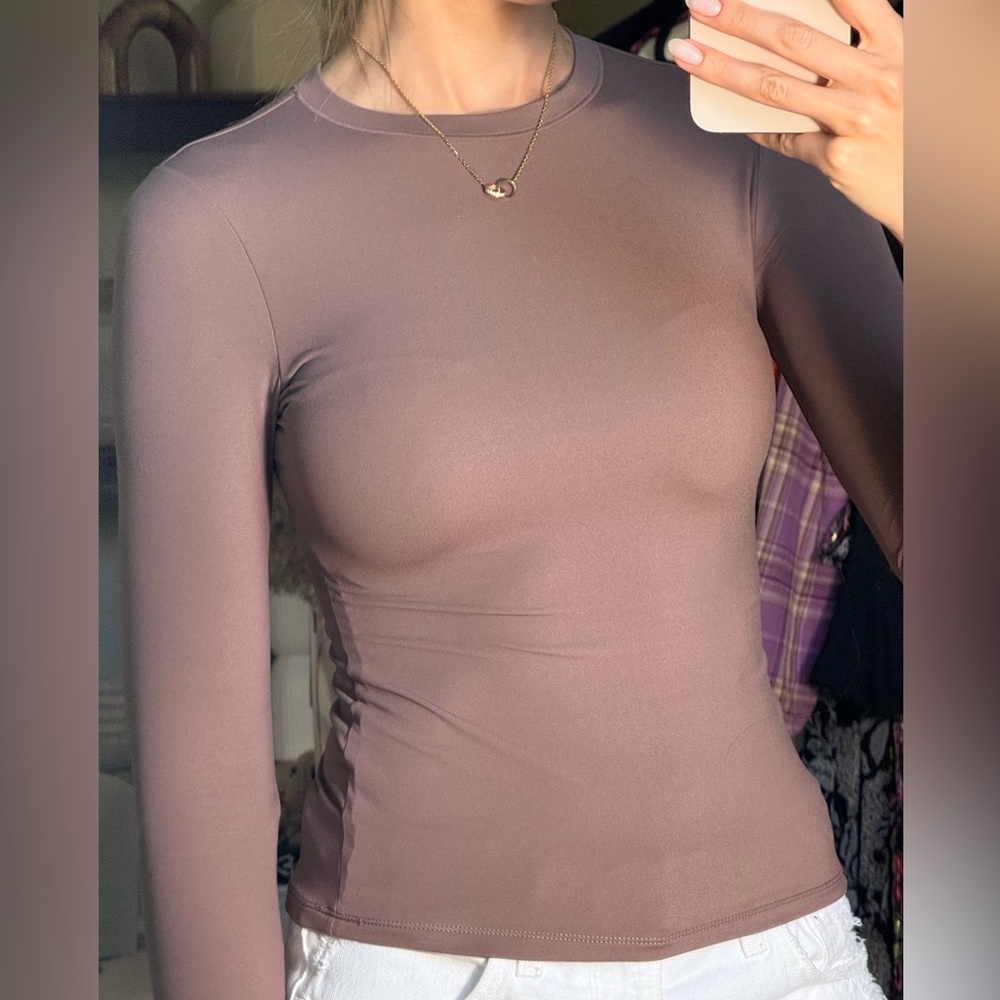 SKIMS-like: Pumiey Brown Top